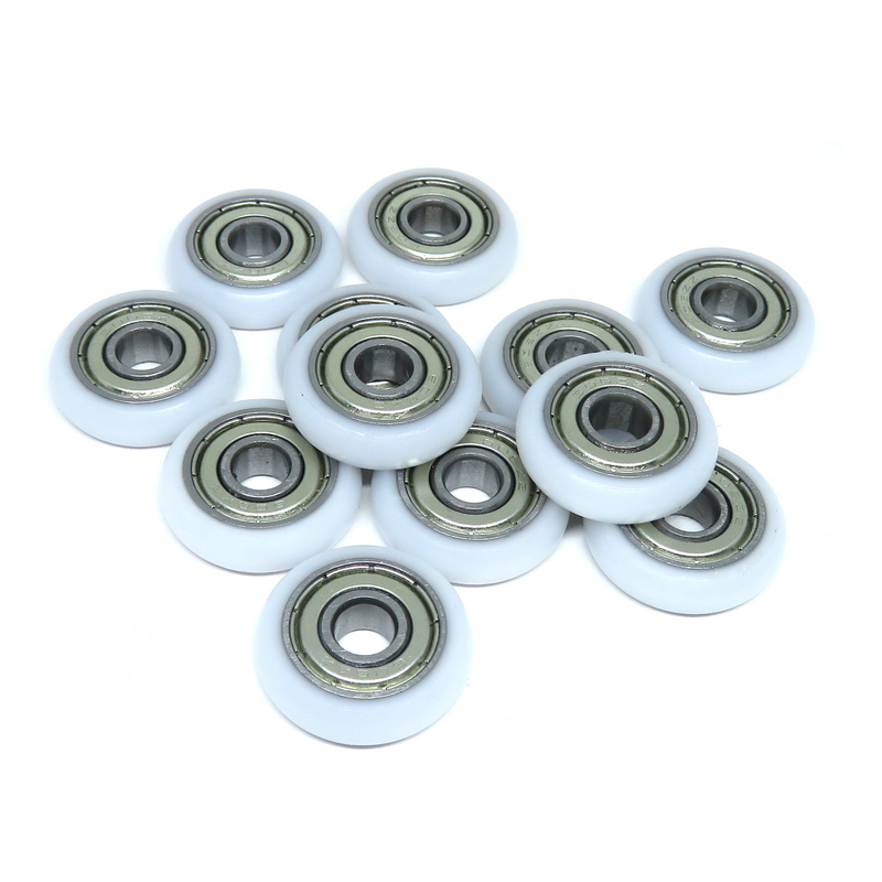 BSR60622-7 POM Coated Round Roller 6x22x7mm Plastic Bearing Wheels